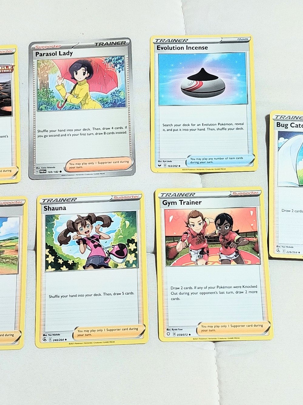 Pokemon Trainer Cards *Parasol Lady, Flannery, Shauna, Hop + More  PM 2